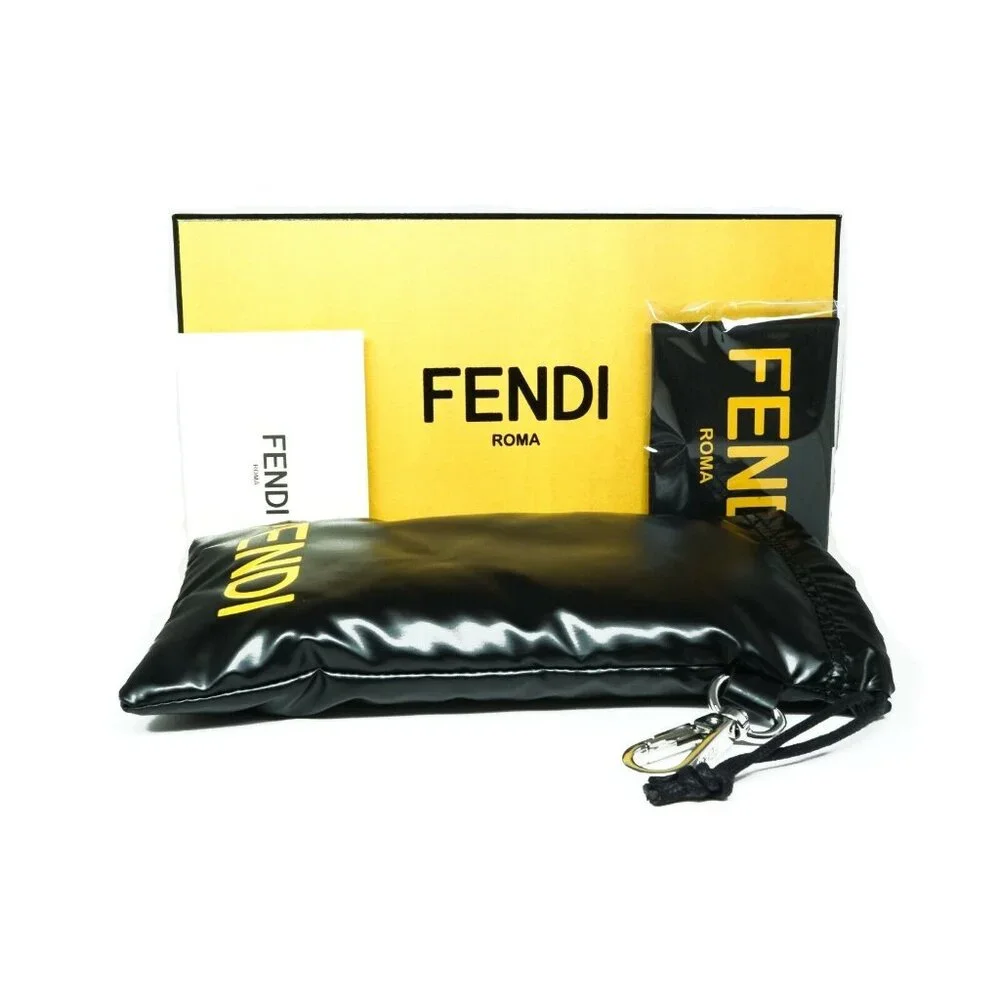NEW FENDI SUNGLASSES HAVANA OVAL WOMEN EYEWEAR FENDI FE40140U 56N - Picture 4 of 4